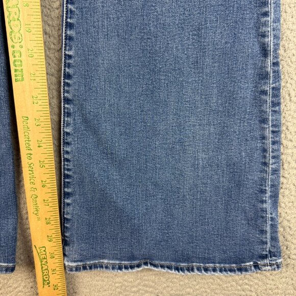 Abercrombie & Fitch Jeans Womens 32/14 Blue The Flare Leg Ultra High Rise Denim - Picture 5 of 10